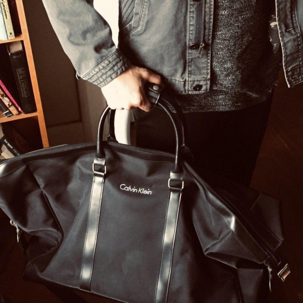 CALVIN KLEIN overnight bag